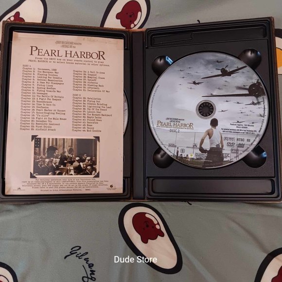 PEARL HARBOR - 60TH ANNIVERSARY 2 DVD SET - 2001 MOVIE - COMMEMORATIVE EDITION - Picture 3 of 4